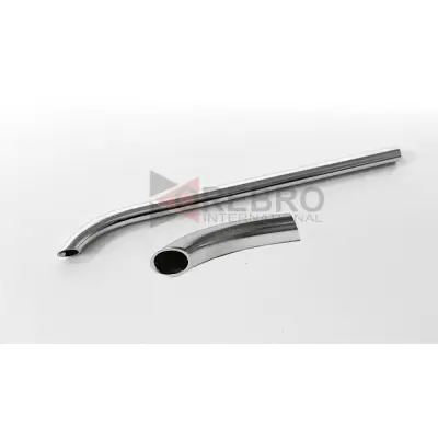 45 Degree Angled Curved Receiving Tubes