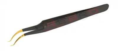 Curved V-Shape 90­° Volume Tweezer