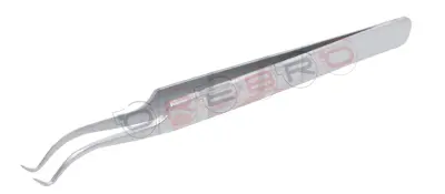 Curved V-Shape 45­° Volume Tweezer