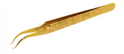 Curved V-Shape 90­° Volume Tweezer