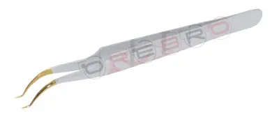 Curved V-Shape 90­° Volume Tweezer
