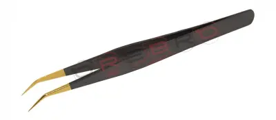 Wide Straight Volume 12mm 45° Tweezer