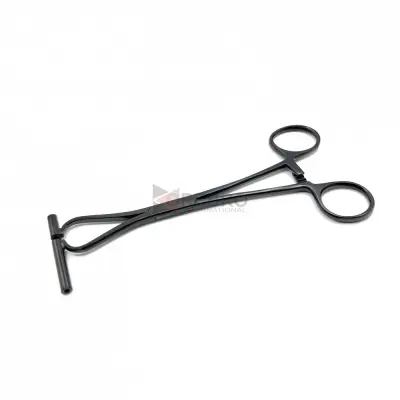 Extra Long Septum Forceps - Black Oxide Coated