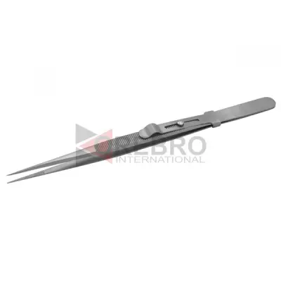 Locking Diamond Tweezers Fine Tip