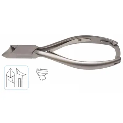 Nail Nipper 23mm Concave Jaw 14cm