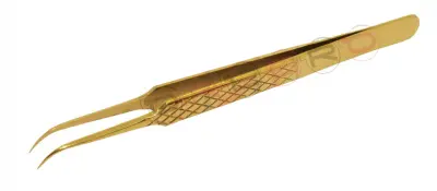 Needle Nose Curved Volume Tweezer