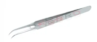 Needle Nose Curved Volume Tweezer