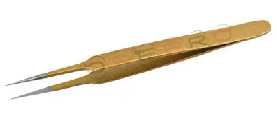 Needle Nose Straight Isolation Tweezer