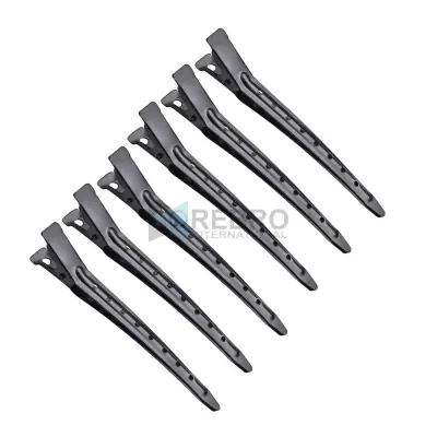 Black -3.5 Inch Duck Billed Clips,  Pack of 10-PCS