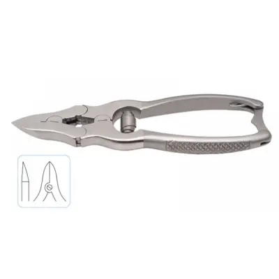 Double Action Nail Clipper Straight Spring 15cm