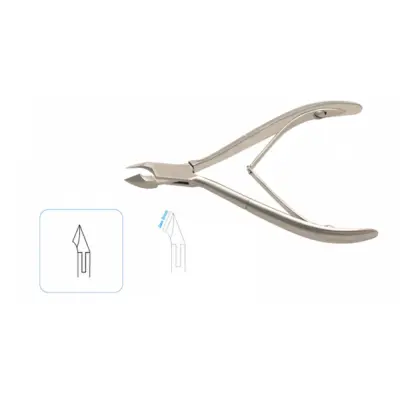 Cuticle Nipper Box-joint 6mm Jaw 10.5cm