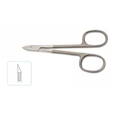 Cutilce Nipper Ingrown Scissor Type 10cm