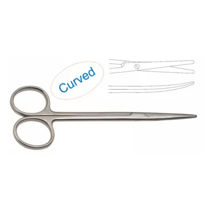 Super Metzenbaum Scissor Curved 18cm