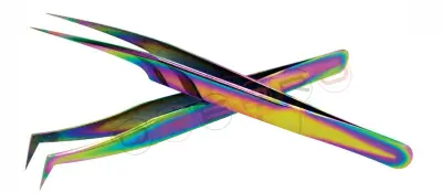 Pro Straight Angle Isolation Tweezer (12cm) L-type Volume 75° Tweezer (11.5cm)
